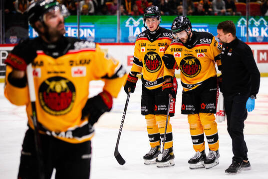 Luleås Jonathan Andersson har ont