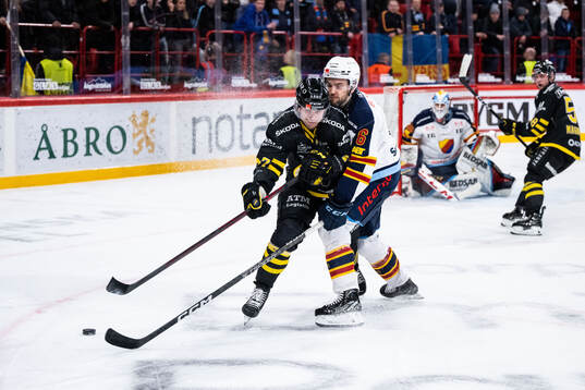 AIKs Eric Norin och Djurgårdens Stefan Elliott