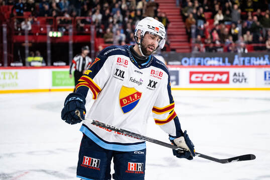 Djurgårdens Johan Alm deppar