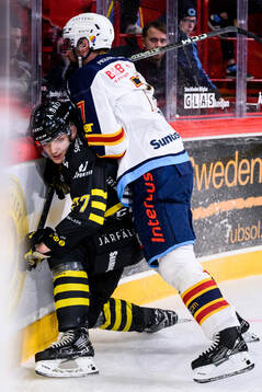 AIKs William Ignberg Nilsson och Djurgårdens Johan Alm