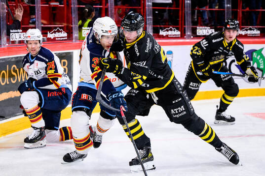 Djurgårdens John Norman och AIKs Alfred Barklund