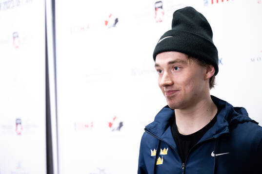 Noah Östlund of Sweden