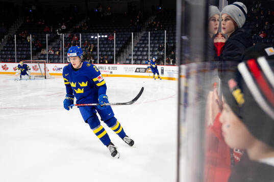 Elias Pettersson of Sweden