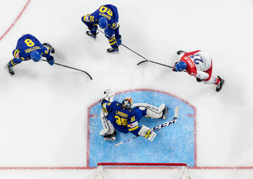Jaroslav Chmelar of Czech Republic against  Adam Engström