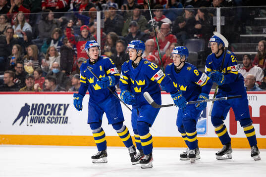 Victor Sjöholm, Adam Engström, William Strömgren and