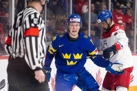 Filip Bystedt of Sweden and David Spacek of Czech Republic