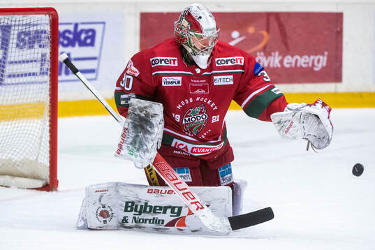 Modos målvakt Krister Gudlevskis