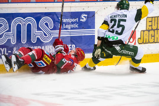 Modos August Berg och Björklövens Christopher Bengtsson