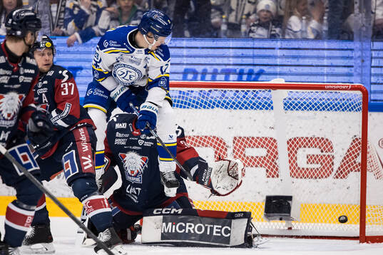 Leksands Emil Heineman gör 2-1