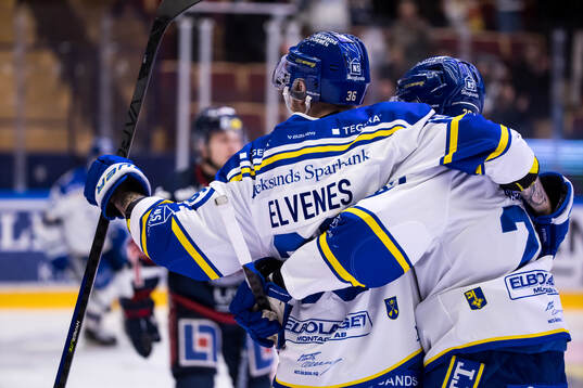 Leksands Lucas Elvenes jubel
