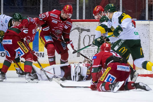Modos målvakt Krister Gudlevskis