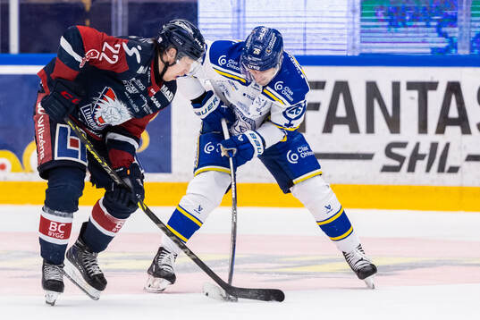 Linköpings Vilmos Gallo och Leksands Patrik Noren