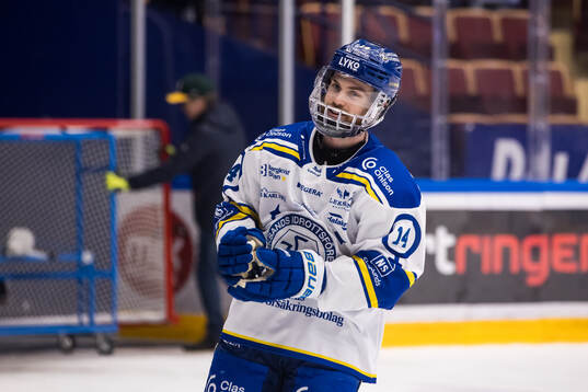Leksands Oskar Lang utsedd till matchens krigare