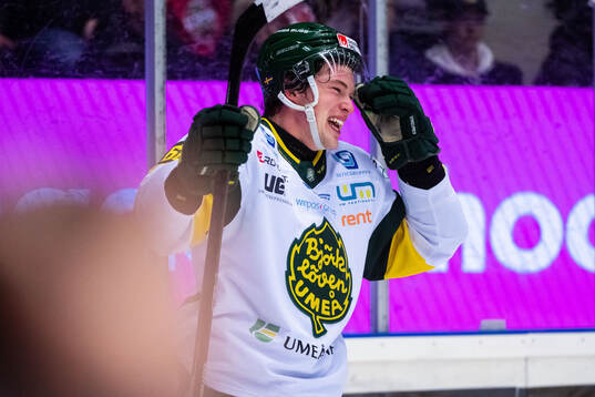under ishockeymatchen i Hockeyallsvenskan mellan Modo och