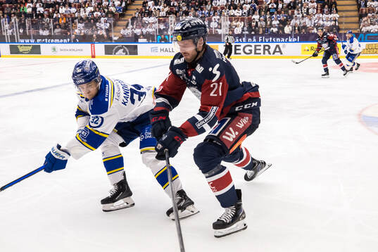 Leksands Jesper Kandergård och Linköpings Christoffer Ehn