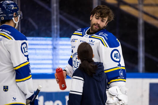 Leksands målvakt Mantas Armalis