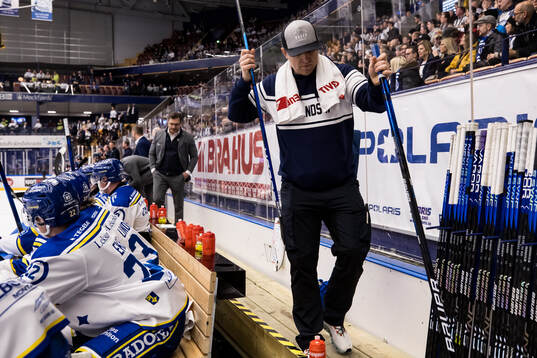 Leksands materialförvaltare Jesper Korning