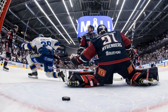 Leksands Emil Heineman jubel