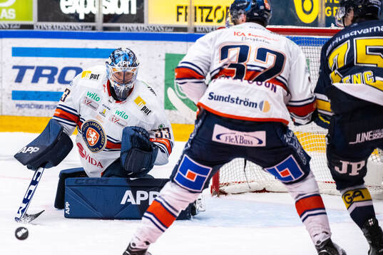Växjös målvakt Emil Larmi