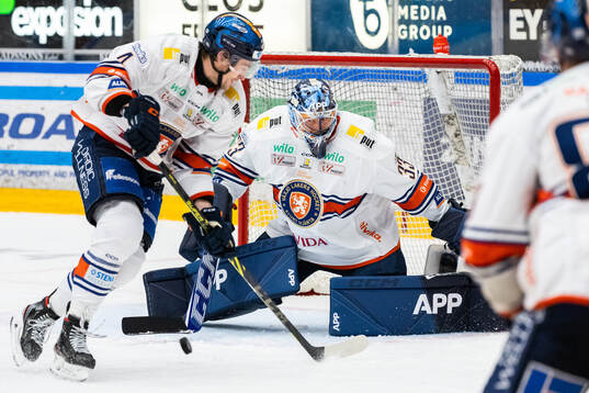 Växjös målvakt Emil Larmi