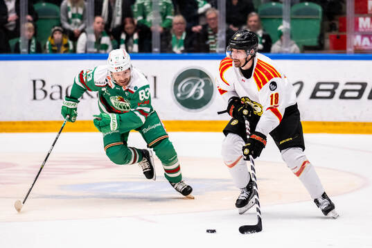 Rögles Riley Sheen och Brynäs Anton Rödin