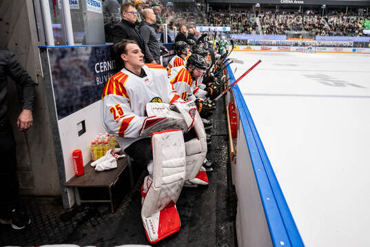 Brynäs målvakt Oliver Håkansson byts ut