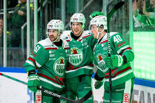Rögles Ludvig Larsson, Adam Tambellini och Oskar