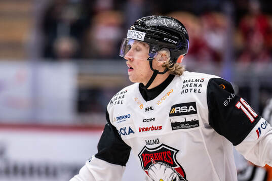 Malmö Redhawks Marcus Sylvegård deppar