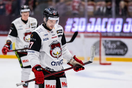Malmö Redhawks Pathrik Westerholm deppar