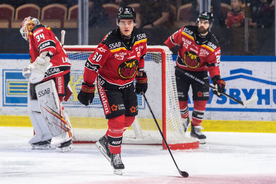 Luleås Julius Honka deppar