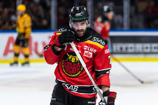 Luleås Linus Fröberg deppar