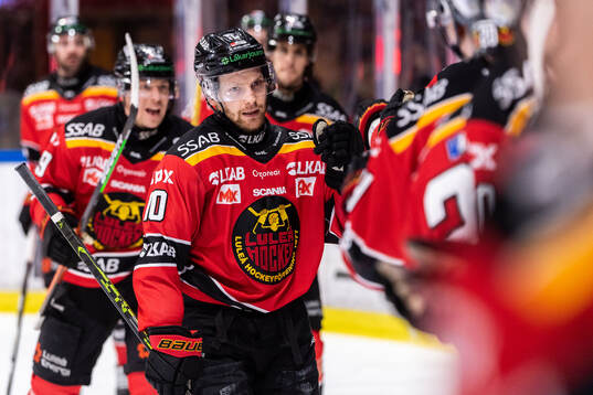 Luleås Einar Emanuelsson jublar