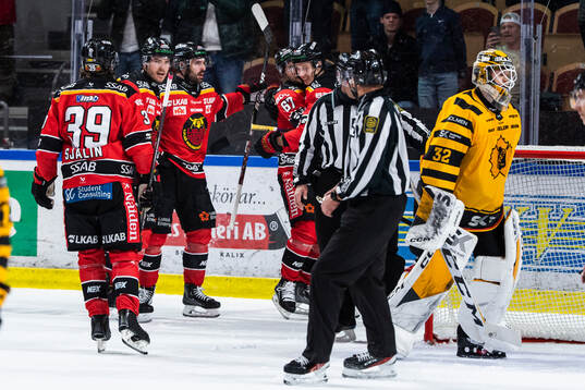Luleås Oscar Engsund, Linus Fröberg och Konstantin