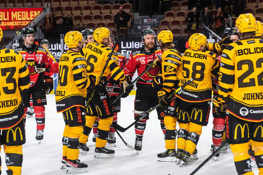 under ishockeymatchen i SHL mellan Luleå och Skellefteå