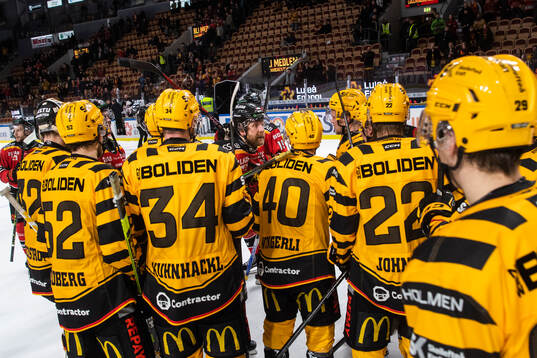 under ishockeymatchen i SHL mellan Luleå och Skellefteå