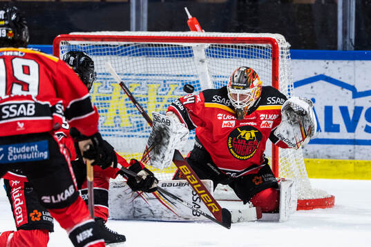 Luleås målvakt Joel Lassinantti