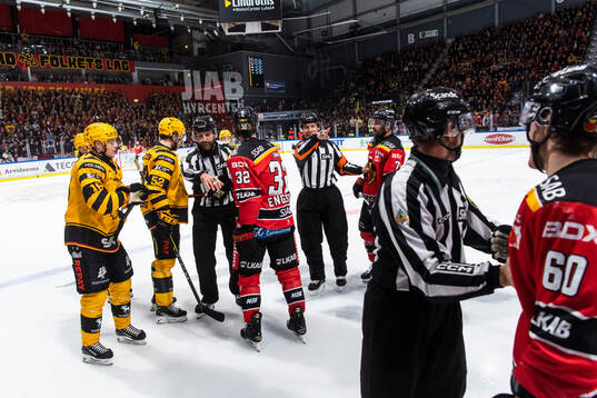 Skellefteås Arvid Lundberg och Luleås Oscar Engsund,