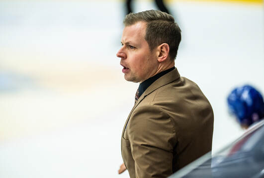 Oskarshamns tränare Martin Filander