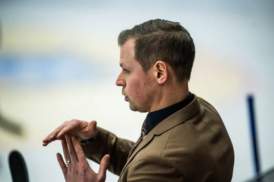 Oskarshamns tränare Martin Filander