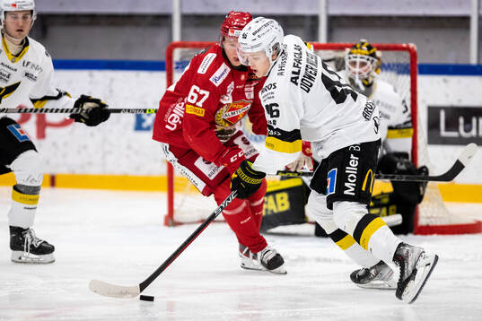 Almtunas Jesper Norbäck och Västerås Liam Dower Nilsson