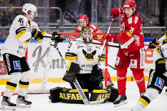 Västerås målvakt Johan Gustafsson