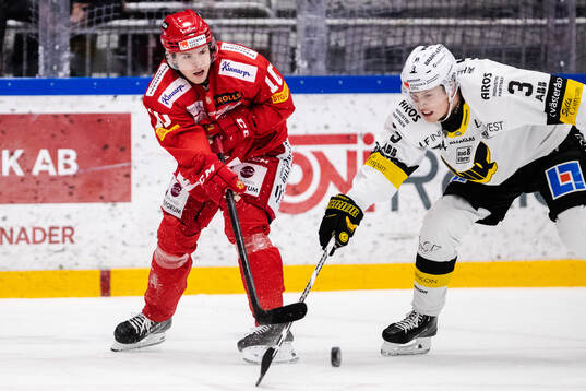 Almtunas Oliver Kandergård och Västerås Ludvig Östman