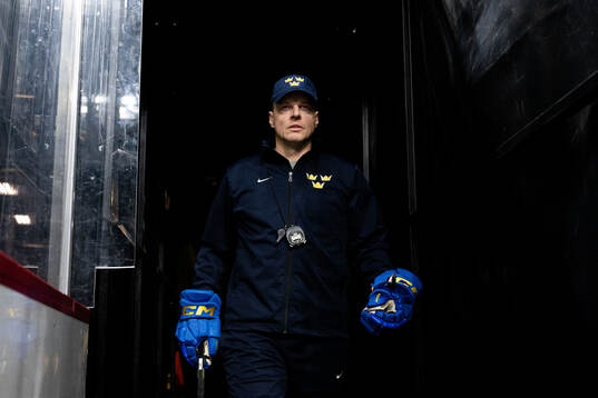 Magnus Hävelid, head coach of Sweden
