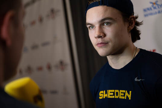 Axel Sandin-Pellikka of Sweden
