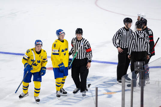 Victor Stjernborg and Adam Engström of Sweden