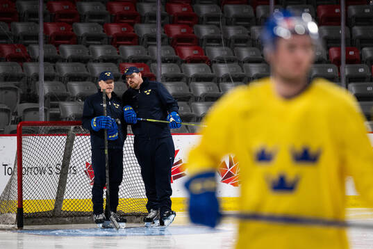 Magnus Hävelid, head coach and Gereon Dahlgren, assistant