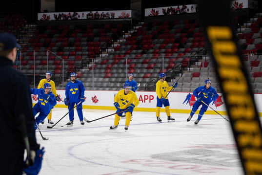 Fabian Wagner, Fabian Lysell and Leo Carlsson of Sweden
