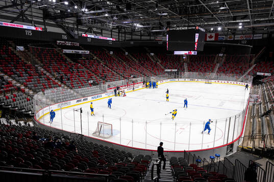 View from the stands