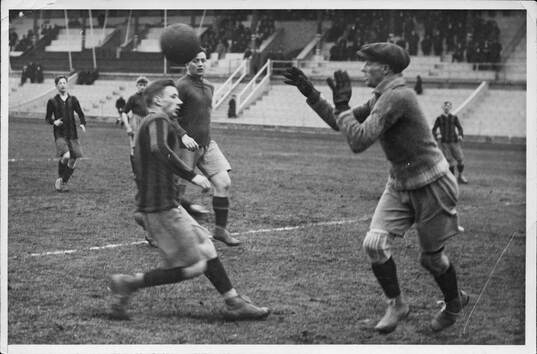 Fotboll, Göteborg - Hammarby. 1923. April 16. 57. Editors