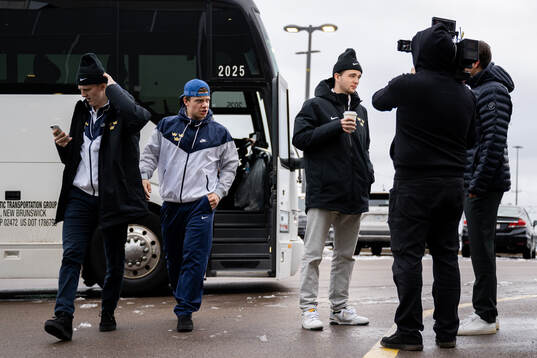 Adam Engström , Victor Stjernborg and Isak Rosén of Sweden